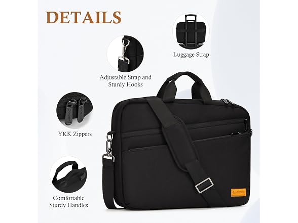 bagasin 15-16in Laptop Shoulder Bag
