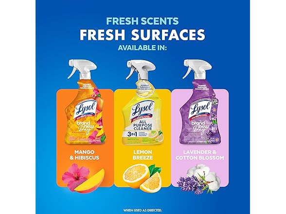 Lysol All Purpose Spray Lemon Breeze 32oz