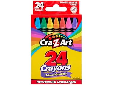 $0.79 Cra-Z-Art 24ct Crayons Pack dealfomo