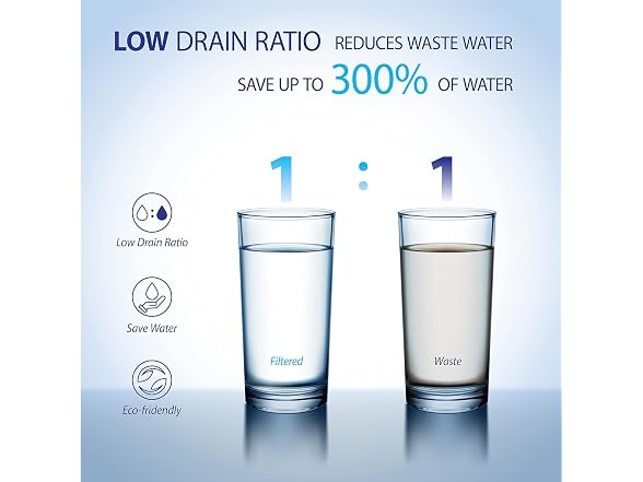 APEC WATER Tankless Reverse Osmosis System 3-Stage Water Filter System