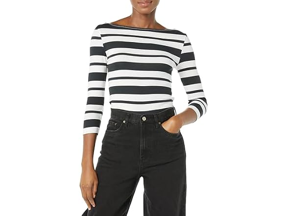 Amazon Essentials Women 3/4 Sleeve T-shirt