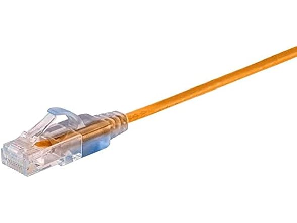 Monoprice Cat6A 10ft Yellow Patch Cable (10-Pk)