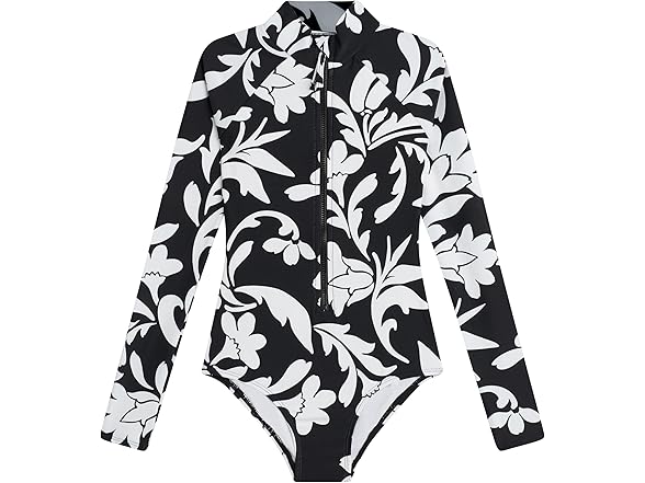 Kanu Surf Laurel Beach Sport UPF 50 Zip Swimsuit