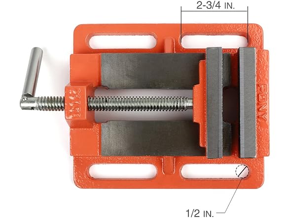 PONY PONY Drill Press Vise, 4-inch