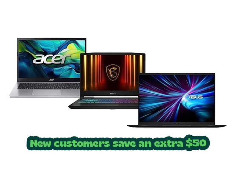 Big Deals on New Condition Laptops