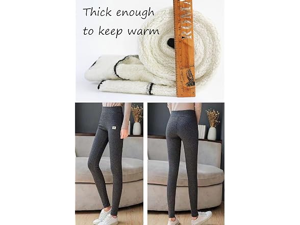Niyokki Women (M) Winter Fleece Lined Leggings