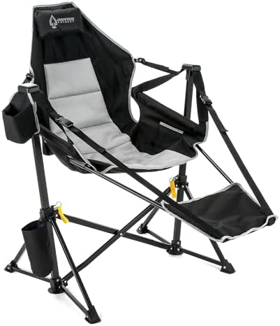ARROWHEAD OUTDOOR Hammock Chair w/ Footrest
