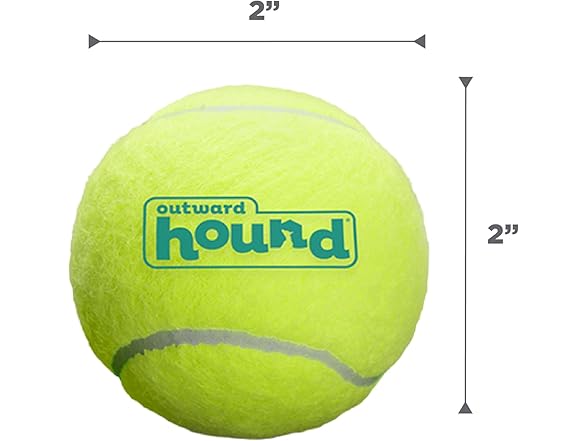 Outward Hound Squeaker Ballz 4-Pack