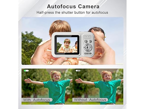 JVSCAM 48MP Point and Shoot Camera