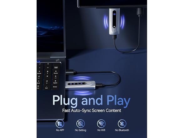 FWTAOU Wireless HDMI Transmitter 400FT