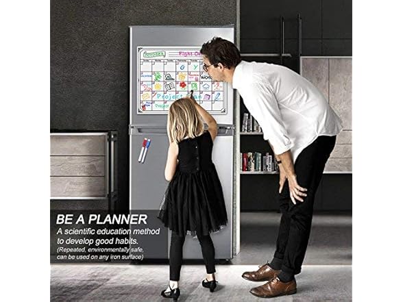 Magnetic Refrigerator Memo Calendar
