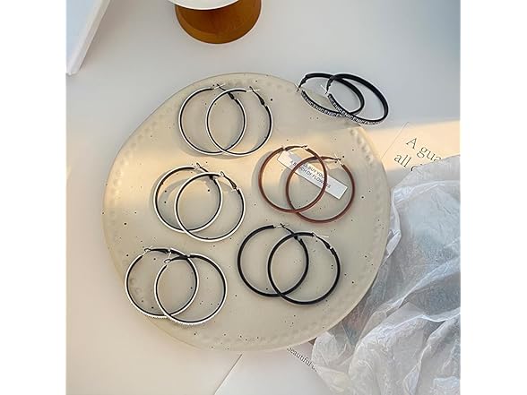 Aetherix Hoop Earrings for Women