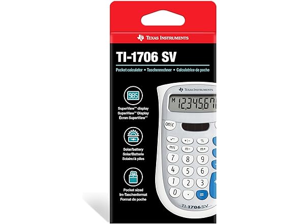 Texas Instruments Standard Function Calculator