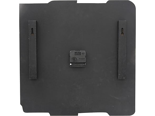 Stonebriar 15" Square Clock Blue