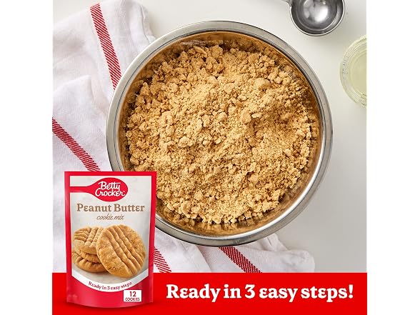 Betty Crocker Peanut Butter Cookie Mix,