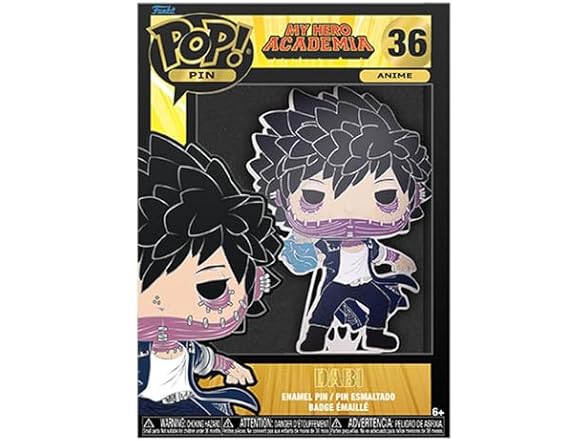 Funko Dabi, My Hero Academia Large Pin
