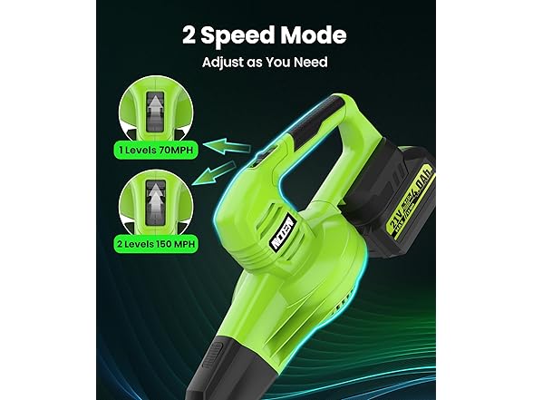 NCOEN Leaf Blower Cordless for Lawn Care