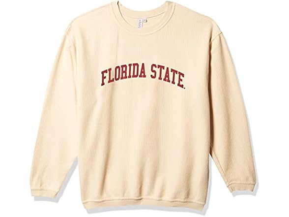 FSU Womens Corded Crew (Small)