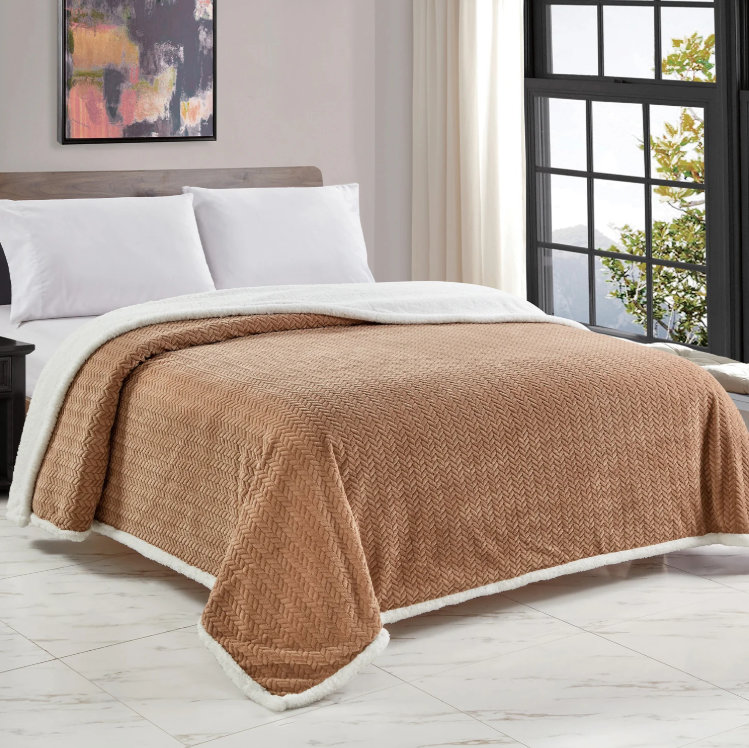 Jacquard Micro Plush Braided Blanket - Gallery 12