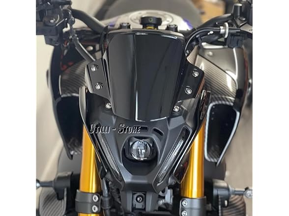 Motorcycle Acrylic Windshield for MT-09 2021-2023 