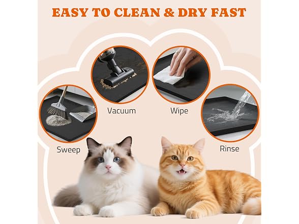 Pawtners Silicone Cat Litter Mat