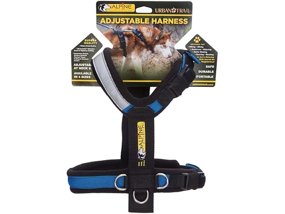 Adjustable Dog Harness, No-Pull D-Ring