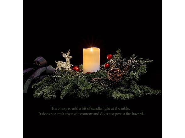 Softflame Flameless Candle, Ivory