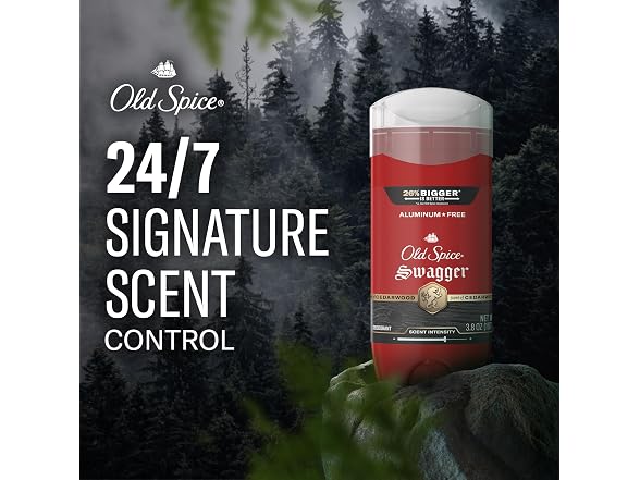Old Spice Deodorant, Aluminum Free, Swagger 3.8 oz