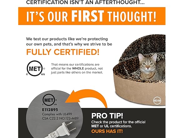 K&H Pet Products Thermo-Kitty Bed, Small