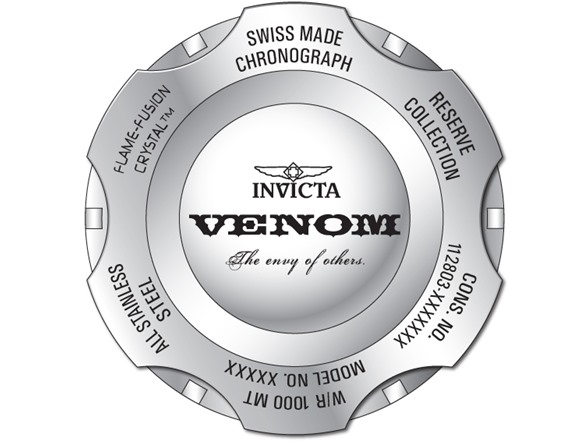 Invicta Venom Men's Watch Carbon