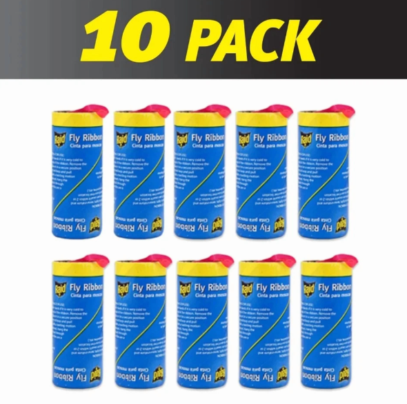 3 Pack Raid® Fly Ribbons, Paper, 10ct - Gallery 8