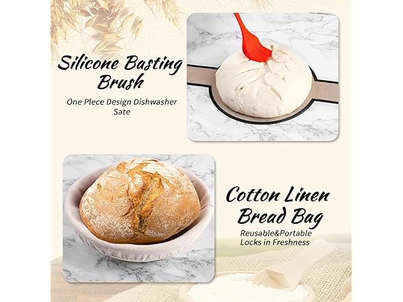 LCHJDJX Sourdough Proofing Basket