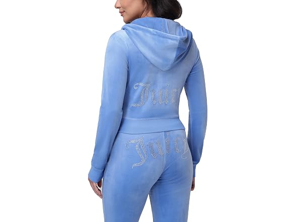 Juicy Couture OG Bling Track Jacket Granada Sky