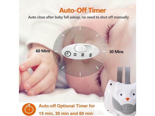 Atomenker Baby Sleep Soother Sound Machine Gray