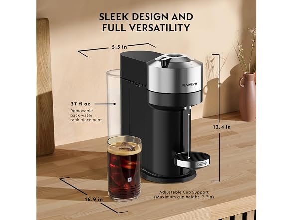 Nespresso Vertuo Next Deluxe Maker by De'Longhi