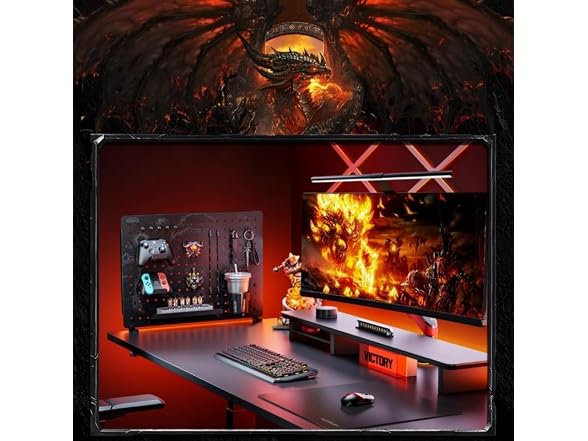 Blizzard Wow Official Licensed Heavy Duty Metal Pegboard Map of Azeroth