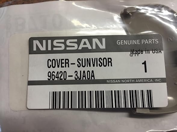 Nissan New OEM Sun Visor Bolt Cover - Altima List
