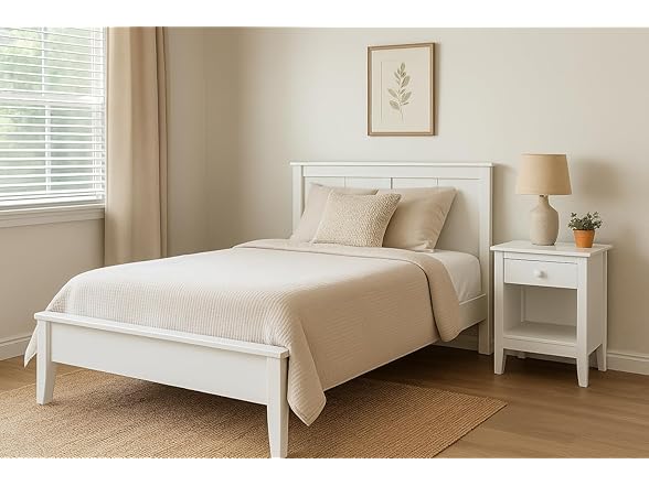 Jela Easy Pieces Soild Wood One Drawer Nightstand