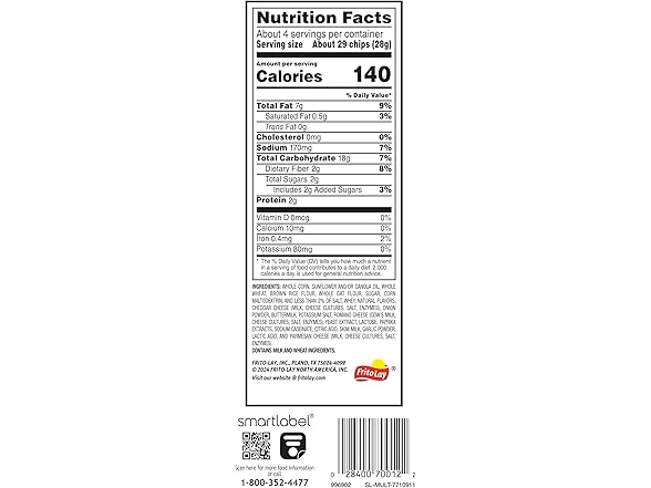 SunChips Minis, Harvest Cheddar Whole Grain Chips