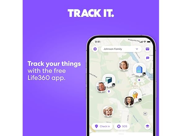 (1 & 2 Packs) Tile Pro Powerful Bluetooth Tracker