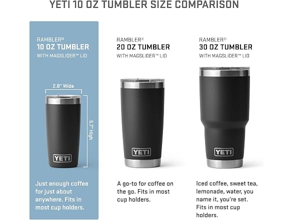 YETI Rambler 10oz Tumbler, Seafoam