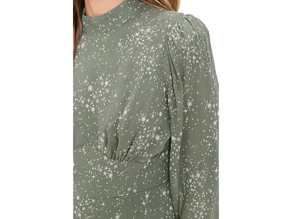 Forever 21 (M) Celestial Open-Back Midi Dress