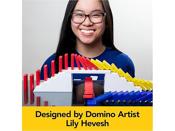 Lily Hevesh H5 Domino Creations 100-Piece Dominoes Set