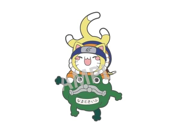 Megahouse Naruto Uzumaki, Mega Cat Pin