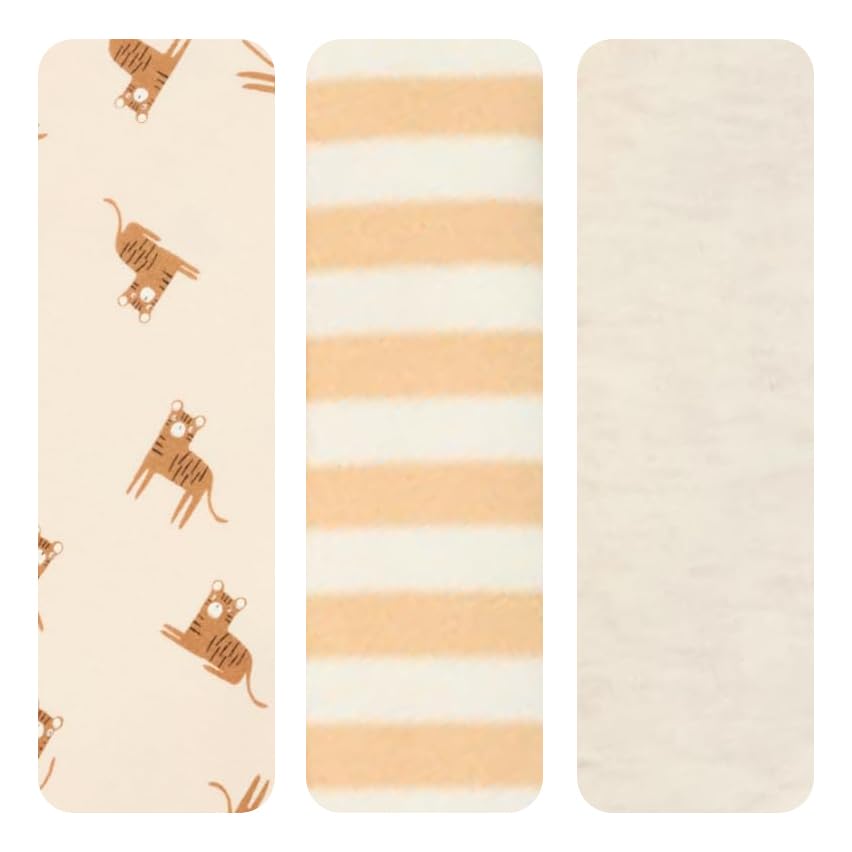 Amazon Essentials Cotton Swaddle Blankets, Pack of 3 - Gallery 9