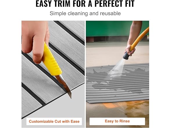 VEVOR Boat Flooring - 94.5 x 35.4 in