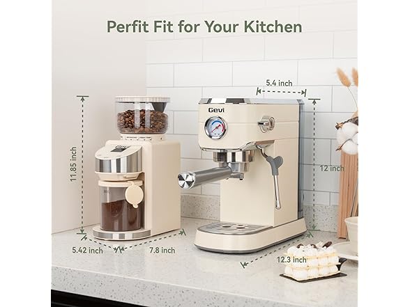 Espresso Machine with Grinder