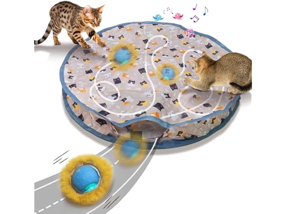 Mdupw Rechargeable Electric Cat Toys