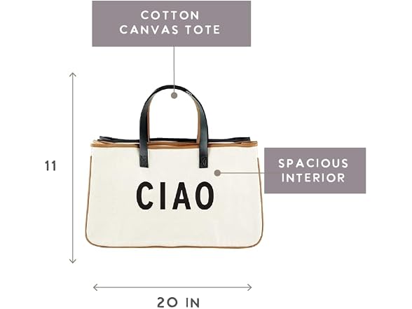 Santa Barbara Design Studio Womens Tote Large, Ciao