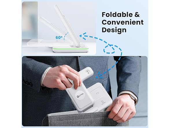 WAITIEE Foldable Wireless Charger for iPhone